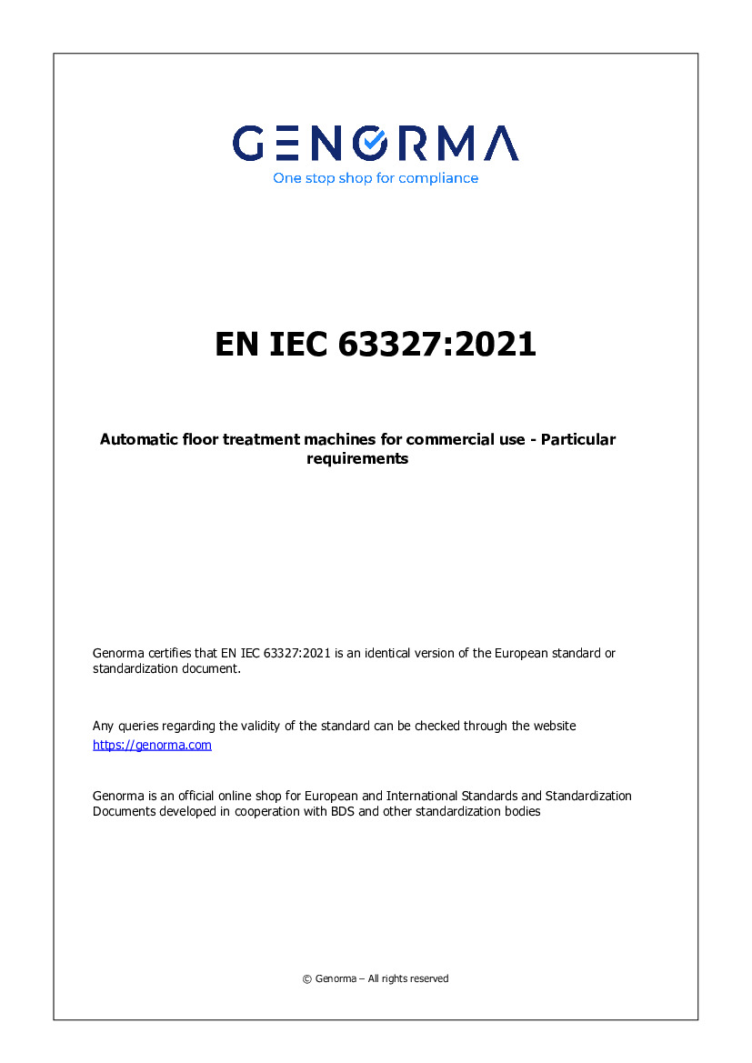 EN IEC 63327:2021