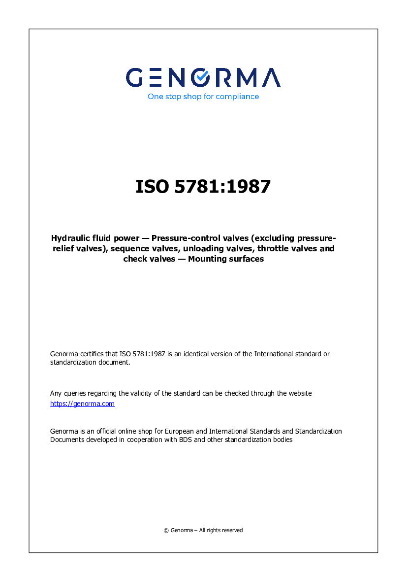 ISO 5781:1987