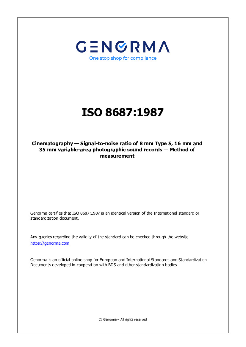 ISO 8687:1987