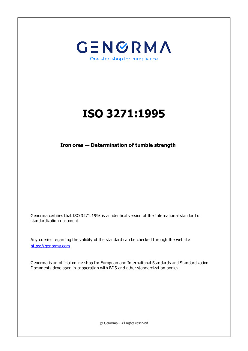 ISO 3271:1995