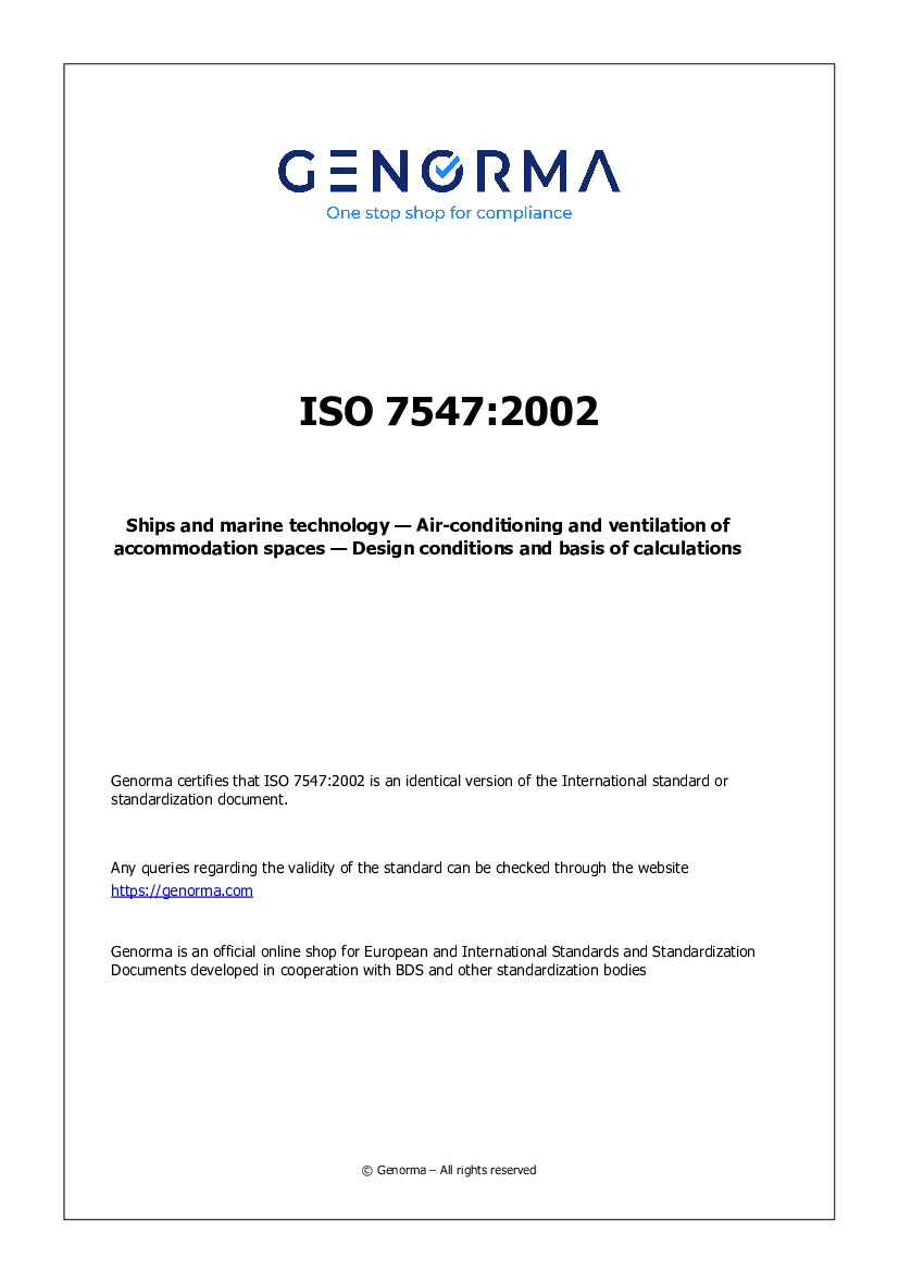 ISO 7547:2002