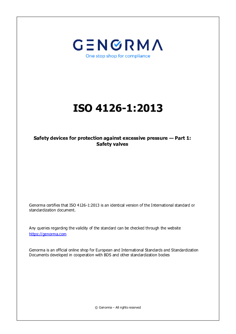 ISO 4126-1:2013