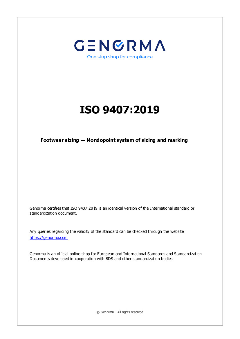 ISO 9407:2019