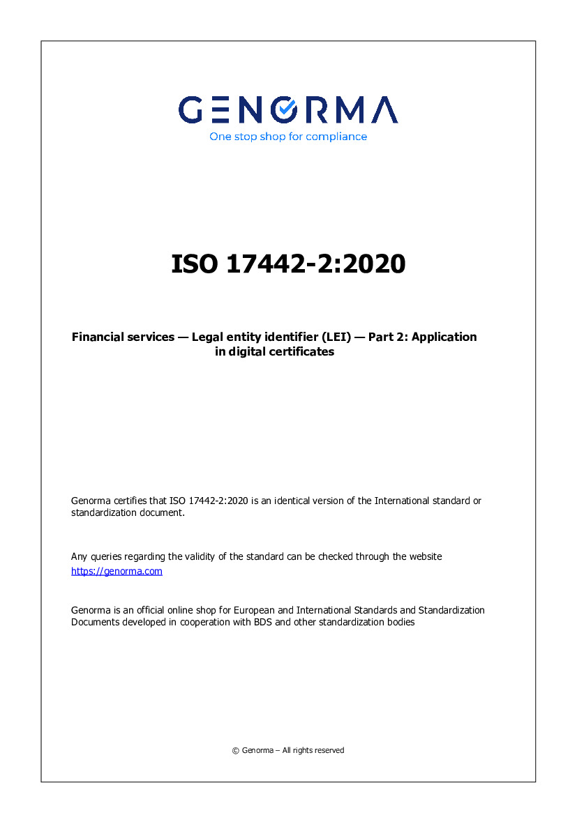 ISO 17442-2:2020