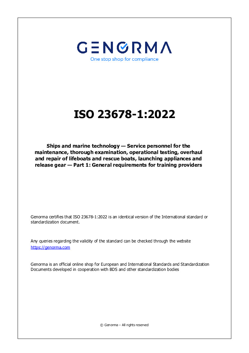 ISO 23678-1:2022